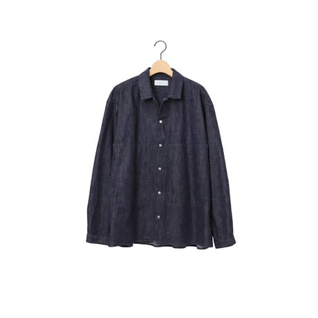 ユニセックス＊pétrole-ペトロール- by amne-アンヌ- 8DENIM farm shirts / Indigo /amn-SH-060