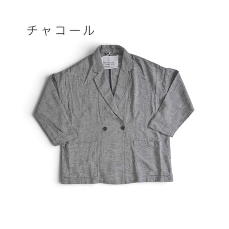3色レディース寄り＊GARDENS×NSS-ワイドジャケット