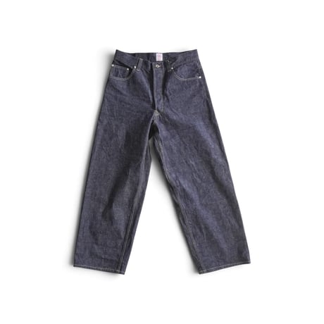 ＊ユニセックス＊ SPINNER BAIT by CRANK PROJECTS -スピナーベイト バイ クランクプロジェクツ- FAT503D-940 ファットデニム 13oz