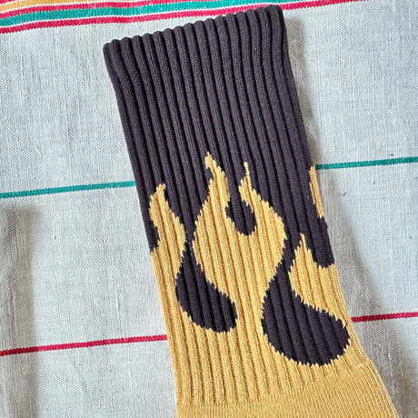 ＊goods＊TONNYSOCKS（トニーソックス） Pile Socks Flames（パイルソックス フレイム）