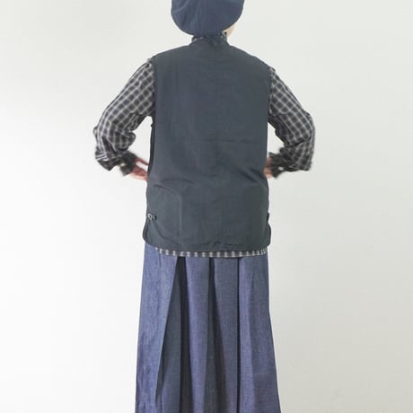 ２色＊ユニセックス＊ARAN-アラン-ナイロンタッサーVEST