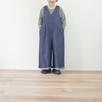 ＊レディース＊Linenya-リネンヤ-8oz デニムサロペット
