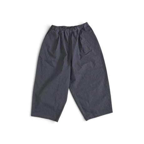 ＊レディース＊Linenya-リネンヤ-CORDURA®︎ 天日干しワッシャー タックワイドパンツ/ブラック