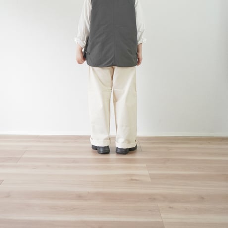 ＊ユニセックス＊ORDINARY FITS-オーディナリーフィッツ-BELL PANTS / エクリュ