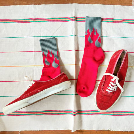 ＊goods＊TONNYSOCKS（トニーソックス） Pile Socks Flames（パイルソックス フレイム）