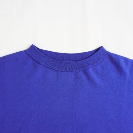 4色＊レディース＊Linen ya by as it is.-リネンヤ- コットンボートネック5分袖ニット