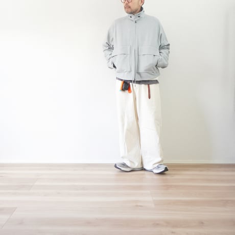＊ユニセックス＊amne-アンヌ- WARM GABARDINE useful blouson amn-BL-024／Heather