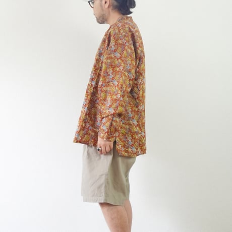 2色ユニセックス＊Nasngwam-ナスングワム-デッドストックファブリック LIBERAL SHIRTS