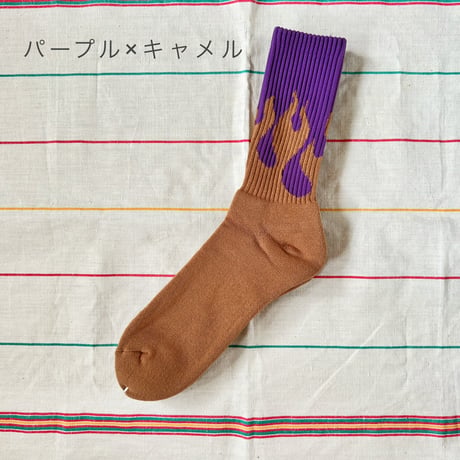 ＊goods＊TONNYSOCKS（トニーソックス） Pile Socks Flames（パイルソックス フレイム）