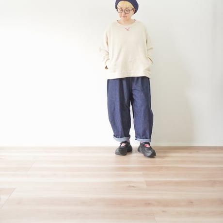 ＊レディース＊快晴堂 ふわふわタックパンツ／63P-26