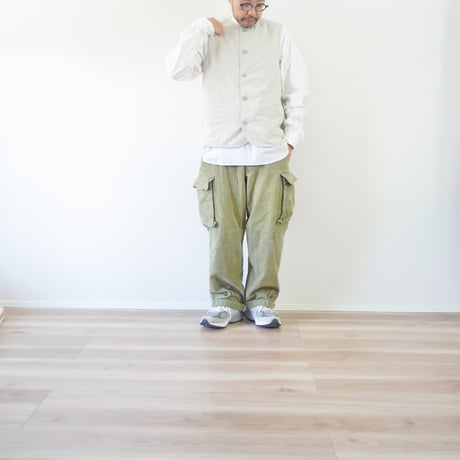 ２色＊ユニセックス＊ARAN-アラン-ナイロンタッサーVEST