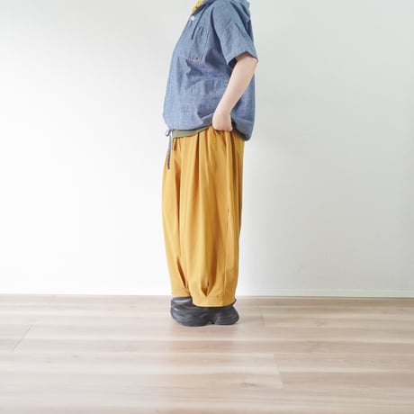 ３色＊ユニセックス＊SLOWHANDS-スローハンズ-Nomad Pants 強ストレッチ / 接触冷感 ノマドパンツ