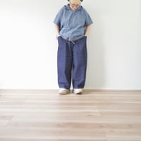 ＊レディース＊快晴堂 -斜めポケットNewころんパンツ (63P-25) インディゴデニム / 7オンスデニム
