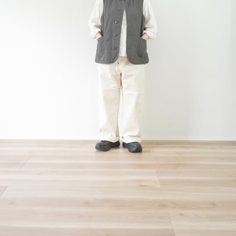 ＊ユニセックス＊ORDINARY FITS-オーディナリーフィッツ-BELL PANTS / エクリュ