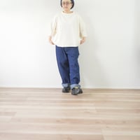 ユニセックス＊have a good day-ハブアグッドデイ-デニムペインターパンツ/インディゴ