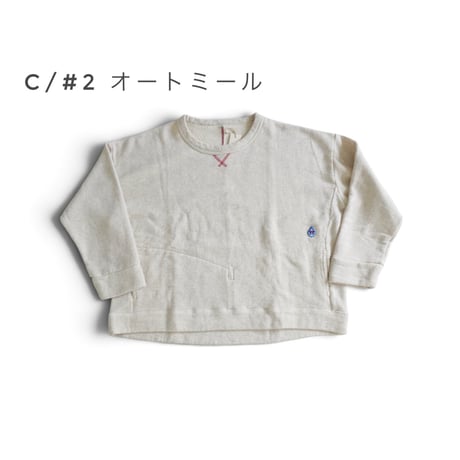 ＊レディース＊快晴堂 Girl’s軽い裏毛 クルーネックプルオーバー／63C-109