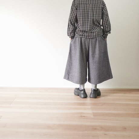 ＊レディース＊TIGRE BROCANTE C/Pネルツイル ビックタックロングキュロット