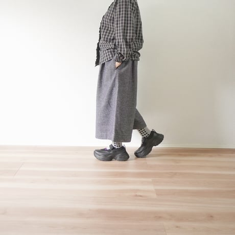 ＊レディース＊TIGRE BROCANTE C/Pネルツイル ビックタックロングキュロット
