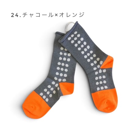 3色＊レディース＊prit -ダンプリンバイカラーソックス (P00762)