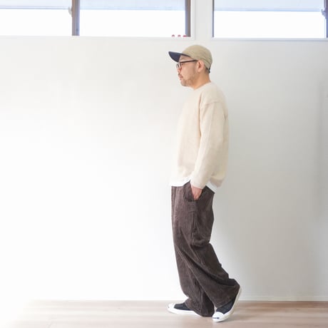 2色＊ユニセックス＊ TIGRE BROCANTE -ティグルブロカンテ- Babyアルパカ TB長袖セーター