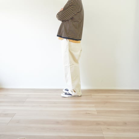 ＊ユニセックス＊ORDINARY FITS-オーディナリーフィッツ-BELL PANTS / エクリュ