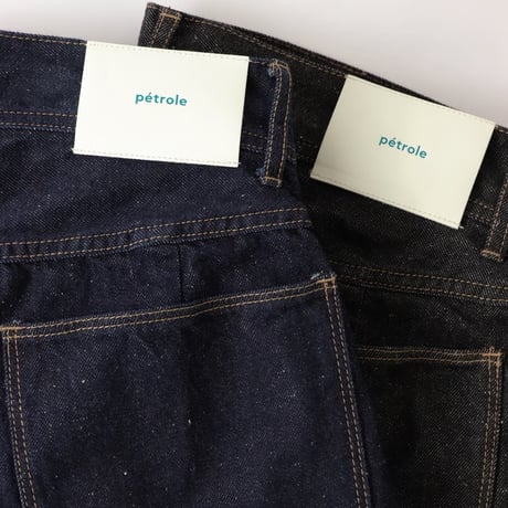 ＊ユニセックス＊pétrole-ペトロール- by amne-アンヌ- NEP DENIM new big jeans / amn-PT-049 / Indigo