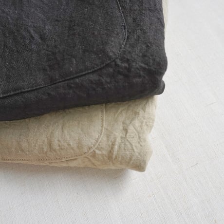 2色＊レディース＊Linen ya-リネンヤ-リネン タックワイドパンツ