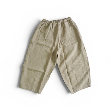 2色＊レディース＊Linen ya-リネンヤ-リネン タックワイドパンツ