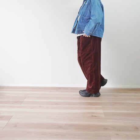 ＊レディース＊TIGRE BROCANTE 5Wコール ミャオ9分丈パンツ