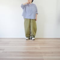 ＊ユニセックス＊Garance et Violette ユーロミリタリートラウザー / カーキ