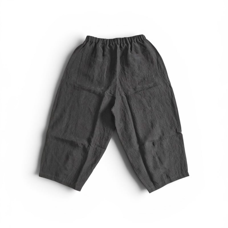 7/17再々入荷2色＊レディース＊Linen ya-リネンヤ-リネン タックワイド