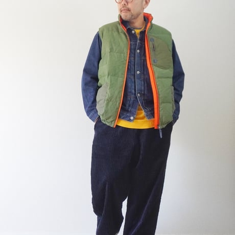 ＊ユニセックス＊ SLOWHANDS -スローハンズ- RCL TENT DOWN VEST
