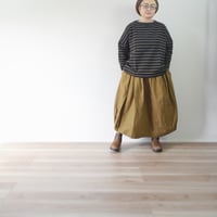 ＊3色／レディース＊ TIGRE BROCANTE -ティグルブロカンテ- ジンバブエ バレルロングスカート