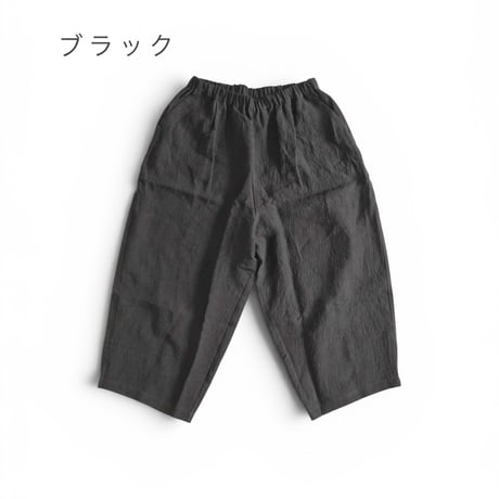 2色＊レディース＊Linen ya-リネンヤ-リネン タックワイドパンツ
