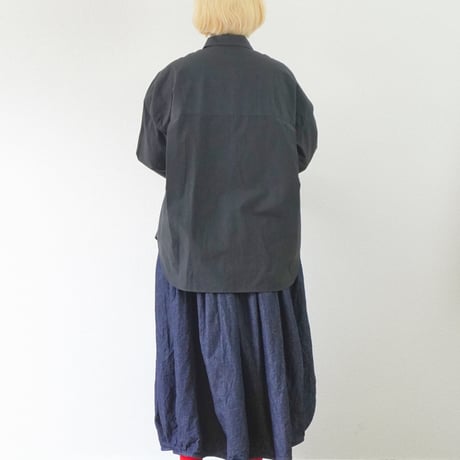 2色＊レディース＊Linen ya-リネンヤ-スモールカラーブラウス