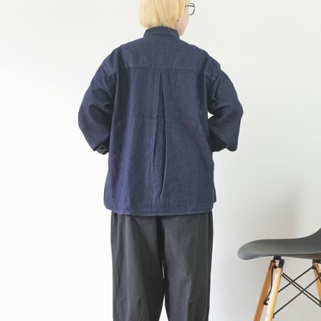 ユニセックス＊pétrole-ペトロール- by amne-アンヌ- 8DENIM farm shirts / Indigo /amn-SH-060