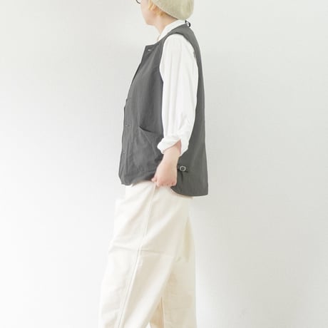２色＊ユニセックス＊ARAN-アラン-リップストップ高密度ナイロンタフタVEST