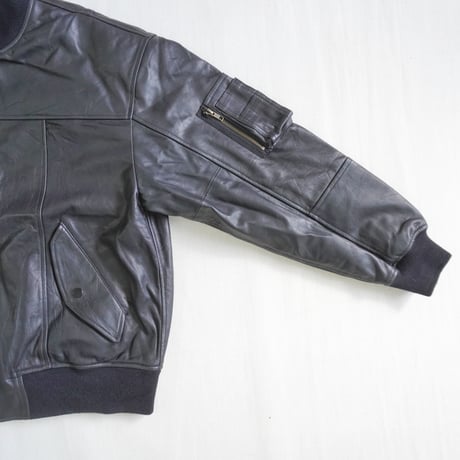 ＊ユニセックス＊ yoused -ユーズド- Leather Bomber JKT（MA-1）