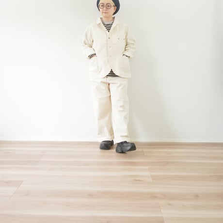 ＊ユニセックス＊ORDINARY FITS-オーディナリーフィッツ-BELL PANTS / エクリュ
