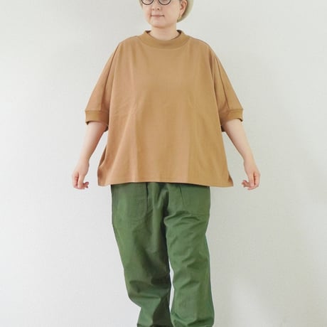 2色＊レディース＊Linen ya-リネンヤ-空紡糸度詰めTシャツ