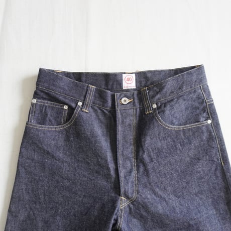 ＊ユニセックス＊ SPINNER BAIT by CRANK PROJECTS -スピナーベイト バイ クランクプロジェクツ- FAT503D-940 ファットデニム 13oz