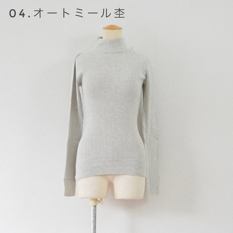 ＊5色・レディース＊DAYS Basic-デイズ ベーシック- ランダムテレコハイネック
