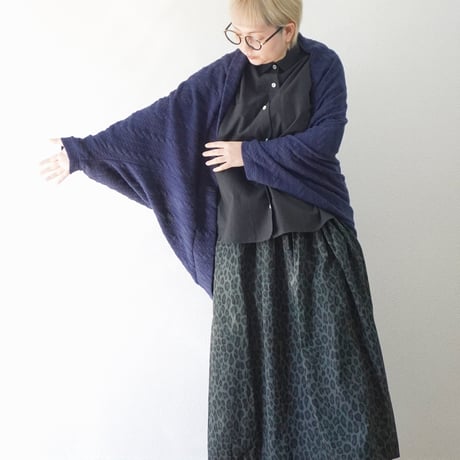 2色＊レディース＊ ASCOT by yim -アスコット バイ イム- ケーブルキルトモモンガボレロカーディガン