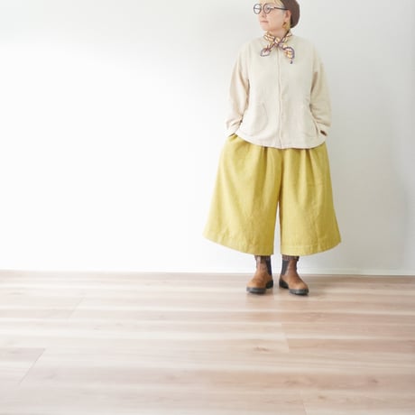 ＊レディース＊TIGRE BROCANTE C/Pネルツイル ビックタックロングキュロット