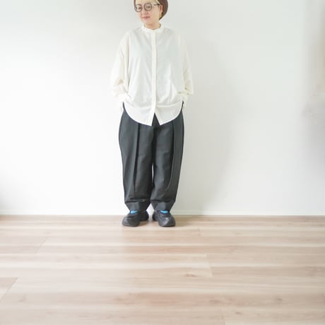 レディース＊結 -yui-（ゆい） ポンチョブラウス COTTON LAWN SILKY SOFT/YPBL-002/オフホワイト