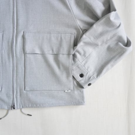 ＊ユニセックス＊amne-アンヌ- WARM GABARDINE useful blouson amn-BL-024／Heather