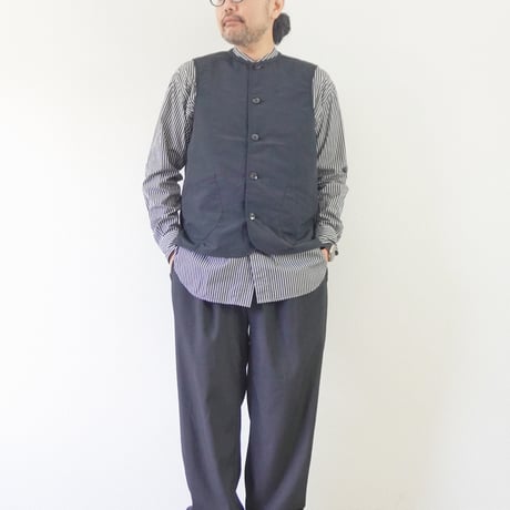 ２色＊ユニセックス＊ARAN-アラン-ナイロンタッサーVEST