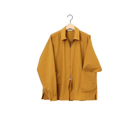 ＊ユニセックス＊amne-アンヌ-NYLON zip park shirts / amn-SH-058 / Gold