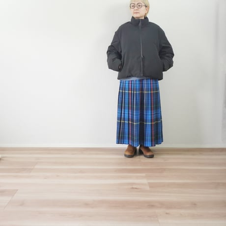 ＊レディース＊ LA MOND -ラモンド- WEATHER CLOTH DOWN BLOUSON ／ブラック （LM-O-122）
