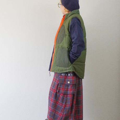 ＊ユニセックス＊ SLOWHANDS -スローハンズ- RCL TENT DOWN VEST